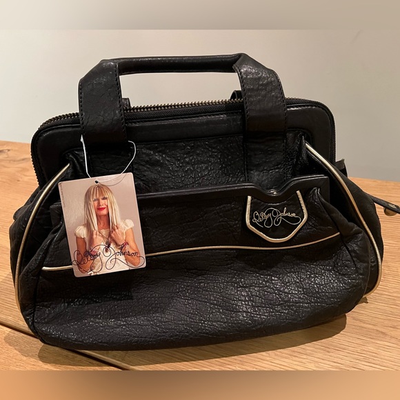 Betsey Johnson Bags Vintage Betsey Johnson Sporty Medium Black
